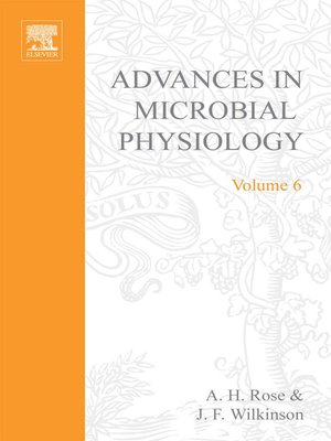 cover image of Advances in Microbial Physiology